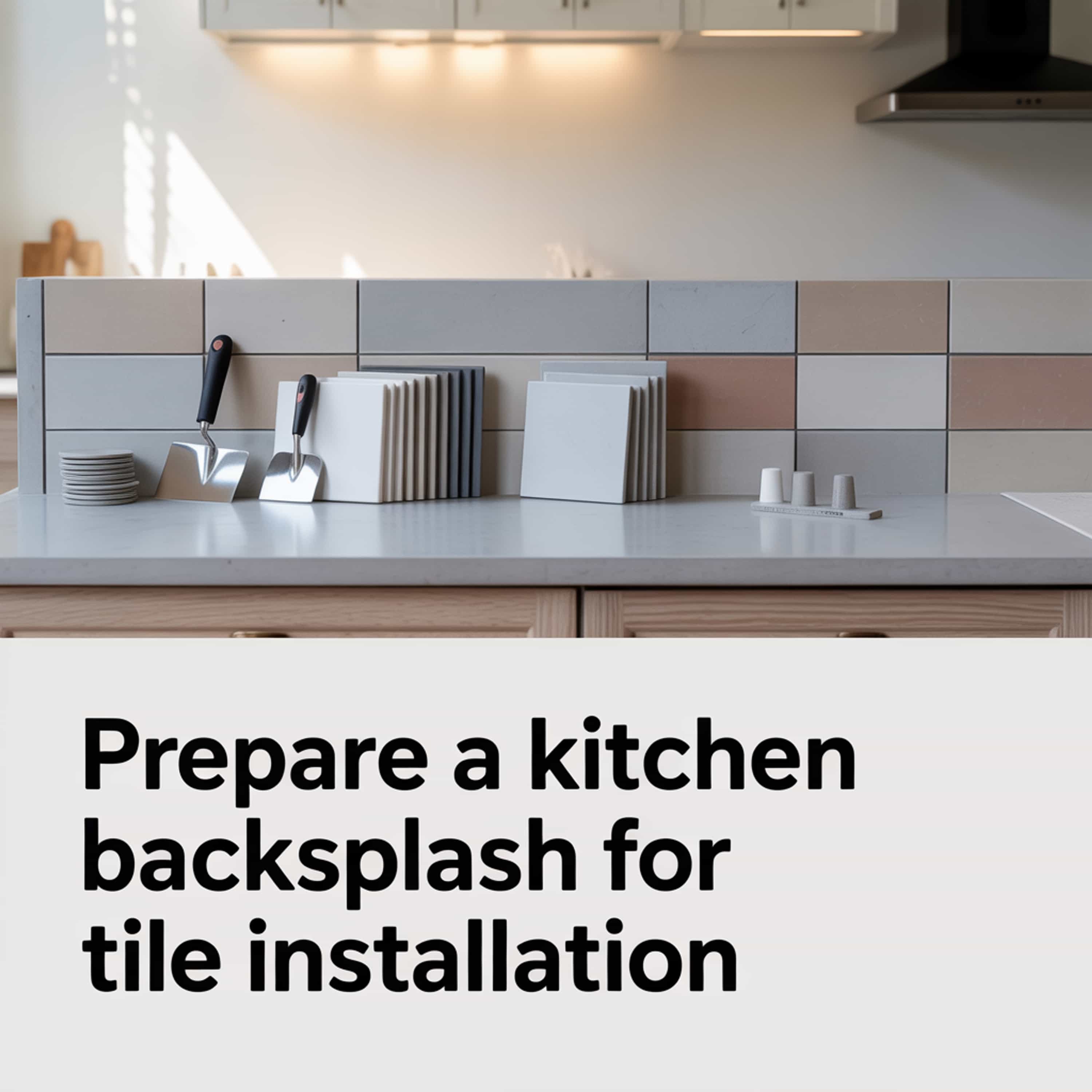 Perfect Prep for a Flawless Kitchen Backsplash