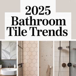 Cover art for 2025 Bathroom Tile Trends Unveiled