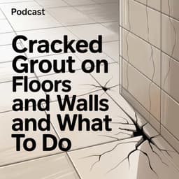 Cover art for How Urgent Is It to Fix Cracked Grout?